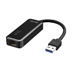 バッファロー Giga対応 Type-A USB3.2(Gen1)用LANアダプター ブラック LUA5-U3-AGTE-BK バッファロー Giga対応 Type-A USB3.2(Gen1)用LANアダプター ブラック LUA5-U3-AGTE-BK