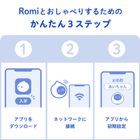 ミクシィ ROMI-L01P 会話AIロボット Romi Lacatanモデル サクラ