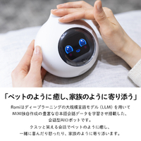 ミクシィ ROMI-L01P 会話AIロボット Romi Lacatanモデル サクラ