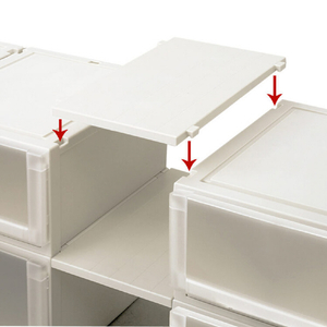 フィッツ Fits ユニットケース専用棚30cm カプチーノ ﾌｲﾂﾂﾕﾆﾂﾄｾﾝﾖｳﾀﾅ30CMCAP-イメージ2