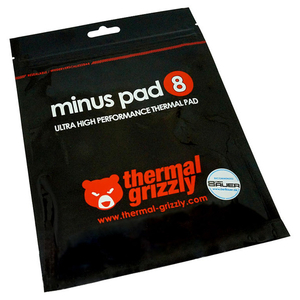 Thermal Grizzly 高性能サーマルパッド(120×20×2mm) 1枚入り minus pad 8 TG-MP8-120-20-20-1R-イメージ3