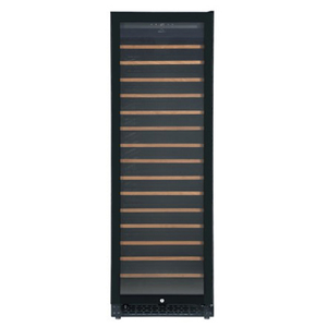 フィラディス 【右開き】薄型ワインセラー(126本収納) フォルスタージャパン 1温度タイプ 酷暑対応 ビルトイン可  スライドラック 24年モデル ブラック FJP-336GS(BK)-イメージ3