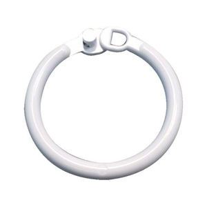 トラスコ中山 樹脂製カードリング 3.5mm×Φ25mm 10個入 FC756KJ-8552503-イメージ1