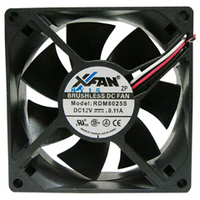 X-FAN ケースファン ブラック RDM8025Sﾀ