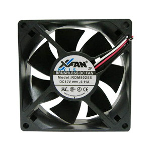 X-FAN ケースファン ブラック RDM8025Sﾀ-イメージ1