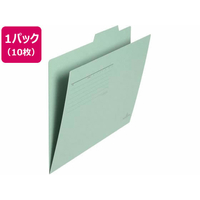プラス 個別フォルダー A4ヨコ グリーン FL-001IF 10枚 FCT6444-87-834FL-001IF
