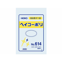 シモジマ ポリ袋 No.614 0.06×280×410mm 50枚 F039024
