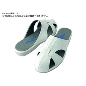 アイトス 静電スリッパ 白 MAZ-59705-201-M FC006XB-1372662-イメージ1