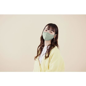 アイリスオーヤマ DAILYFITMASK立体 ふつう 30枚入 ピスタチオ FCU8489RK-F30SXA-イメージ5