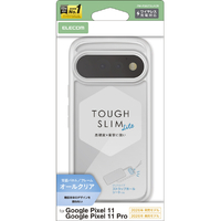エレコム Google Pixel 11/11 Pro用TOUGH SLIM LITE ハイブリッドケース オールクリア クリア PM-P262TSLACR
