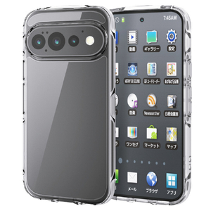 エレコム Google Pixel 11/11 Pro用TOUGH SLIM LITE ハイブリッドケース オールクリア クリア PM-P262TSLACR-イメージ3