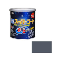 アサヒペン 水性スーパーコート 1.6L グレー FC605NV