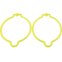 トラスコ中山 コーンリング 蛍光イエロー (2個入) 蛍光イエロー4.886114 FC966FZ-4887719