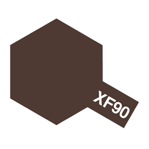 タミヤ アクリルミニ XF-90 レッドブラウン2(ドイツ陸軍) TｱｸﾘﾙﾐﾆXF90N-イメージ1