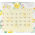 デザインフィル 壁掛カレンダー L カントリータイム花柄 FCJ962T-31423006-イメージ2