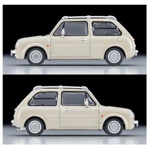 トミーテック トミカリミテッドヴィンテージ NEO LV-N394a 日産 PAO キャンバストップ (アイボリー) 1989年式 LVN394APAOｷﾔﾝﾊﾞｽﾄﾂﾌﾟｱｲﾎﾞﾘ-イメージ3