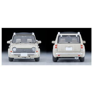 トミーテック トミカリミテッドヴィンテージ NEO LV-N394a 日産 PAO キャンバストップ (アイボリー) 1989年式 LVN394APAOｷﾔﾝﾊﾞｽﾄﾂﾌﾟｱｲﾎﾞﾘ-イメージ4