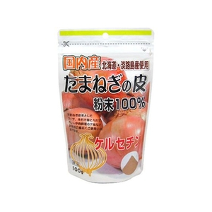 ユニマットリケン 国内産 たまねぎの皮 粉末100% 100g FCN2066-イメージ1