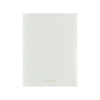 ナカバヤシ フラリーフ ロジカル・フラットバンダーノート A5 ミルキーホワイト FCG004Z-FLL-A501B-W