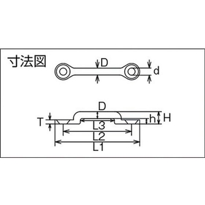 水本機械製作所 ステンレス ローアイストラップ 線径6mm ピッチ67.5mm 68067.51541 FC209FJ-3788181-イメージ3