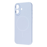 レイ・アウト iPhone 17用ハードケース スリムフィット 0．6mm +マグネット充電対応 / クリアブルー RT-P52PMS/CA