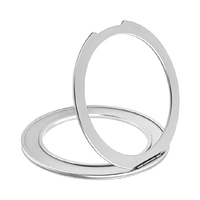 ラスタバナナ タブレットリングスタンド ZEROSAFE CIRCLE シルバー RZSCTS01SV