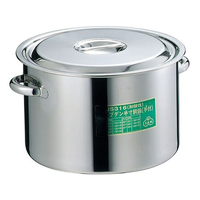 江部松商事 EBM/モリブデン 半寸胴鍋 目盛付 30cm 手付 FC851KX-0002600