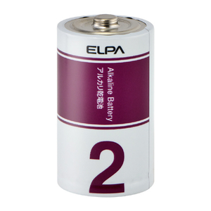 エルパ 単2形アルカリ乾電池4本入り 防災セレクト LR14-AD4SBS-イメージ2