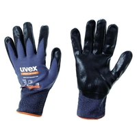 uvex UVEX/ニトリル背抜き手袋 アスレティック オールラウンド XL 6002870 FC610WC-1607177