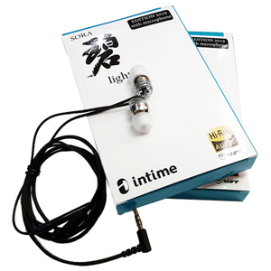 intime ハイレゾ対応イヤホン クリア SL2019MIC-イメージ3