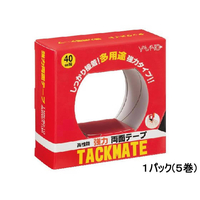 ヤマト 両面テープ タックメイト徳用 40mm幅 5巻 F942970-TMN-40-10-5S