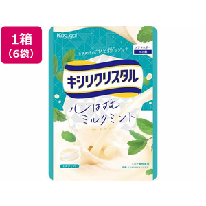 春日井製菓 春日井/キシリクリスタル ミルクミントのど飴 71g×6袋 F012689-13006-イメージ1