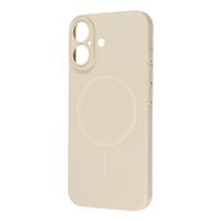 レイ・アウト iPhone 17用ハードケース スリムフィット 0．6mm +マグネット充電対応 / ベージュ RT-P52PMS/BE