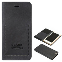 ZENUS iPhone 6s/6用ケース Black Tesoro Diary ブラック Z4020I6