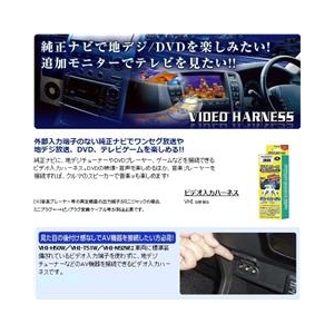 データシステム ビデオ入力ハーネス ブラック VHI-H12-イメージ3