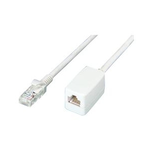 協和電線 延長LANケーブル/カテゴリー6対応 ホワイト HLC-ETM6-10MP-イメージ1