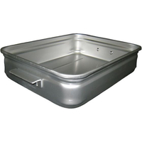 中尾アルミ製作所 アルマイト 手付 キングボックス 番重 小 80mm FC179KZ-0309700