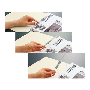 コクヨ フラットファイル〈NEOS〉A4タテ とじ厚15mm ワインレッド 10冊 F049568-ﾌ-NE10DR-イメージ3
