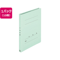 プラス 年組氏名フラットファイル B5タテ ブルー 10冊 FCA6378-79-525 NO031GA