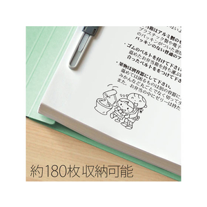 プラス 年組氏名フラットファイル B5タテ ブルー 10冊 FCA6378-79-525 NO031GA-イメージ5
