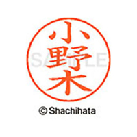 シヤチハタ ネームペン用ネーム シルバー 既製 小野 FC46361-X-GPS-0590