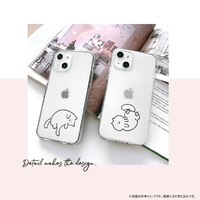AKAN AK27020I16PR iPhone 16 Pro用ソフトクリアケース 猫ちゃんは