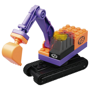 タカラトミー トミカ・プラレールブロック フリースタイル ショベルカーセット ﾄﾐﾌﾟﾗﾌﾞﾛﾂｸFSｼﾖﾍﾞﾙｶ-ｾﾂﾄ-イメージ8