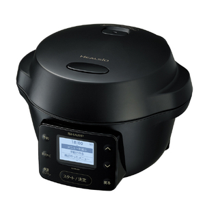 シャープ 水なし自動調理鍋 「ヘルシオ ホットクック」withシリーズ ブラック KNMN16HB-イメージ10