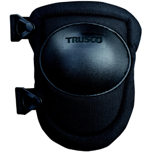 トラスコ 膝パッド バックルタイプ 両足２個セット 黒 TRUSCO 膝パッド（バックルタイプ） KPBT-BK-イメージ4