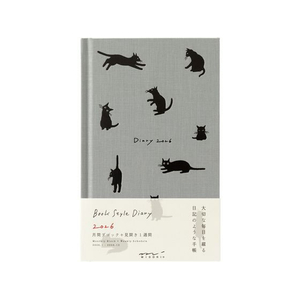 デザインフィル FCD930W-22377006 ブックスタイルダイアリーネコ
