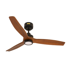 javaloelf DCモーター搭載LEDシーリングファン Modern Collection REAL wood blades ブラック JECF044BK-イメージ1