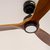 javaloelf DCモーター搭載LEDシーリングファン Modern Collection REAL wood blades ブラック JECF044BK-イメージ2