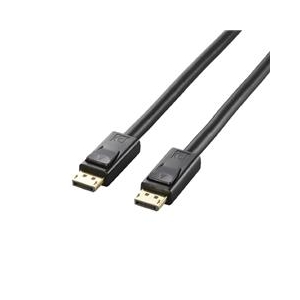 エレコム DisplayPortケーブル(5．0m) ブラック CAC-DP1250BK-イメージ1