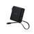エレコム AC充電器・USB Type-Cケーブル一体モバイルバッテリー(5000mAh) ブラック DE-AC17-5000BK-イメージ1